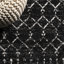 Tapis noir / ivoire Kateshia-1970744577
