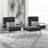 Abrham Faux Leather Armchair-2104234308