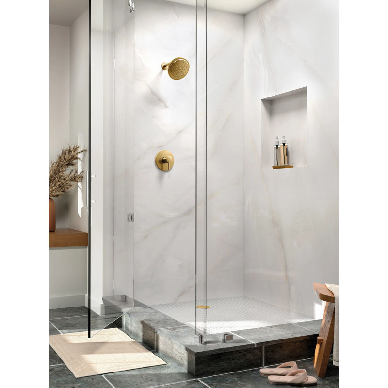 Robinet pour douche Align, Or brossé