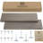 2 Piece Solid Wood Floating Shelf-1861587677-1861587676