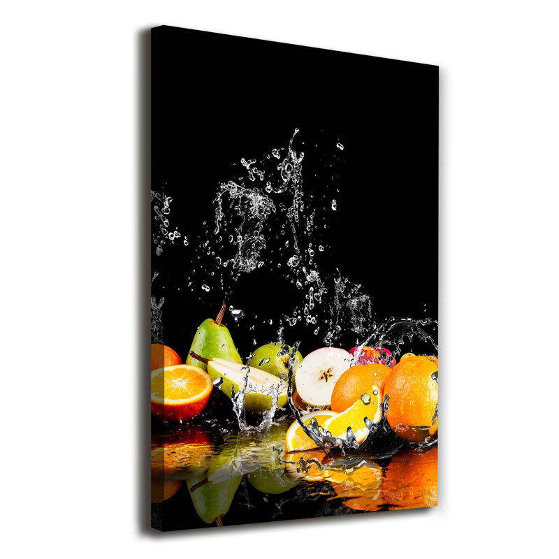 Fruits - Wrapped Canvas Print