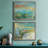 Grassy " Grassy Beach " 2 Piece Art Color Photography Print