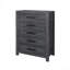 Commode gris foncé AYA