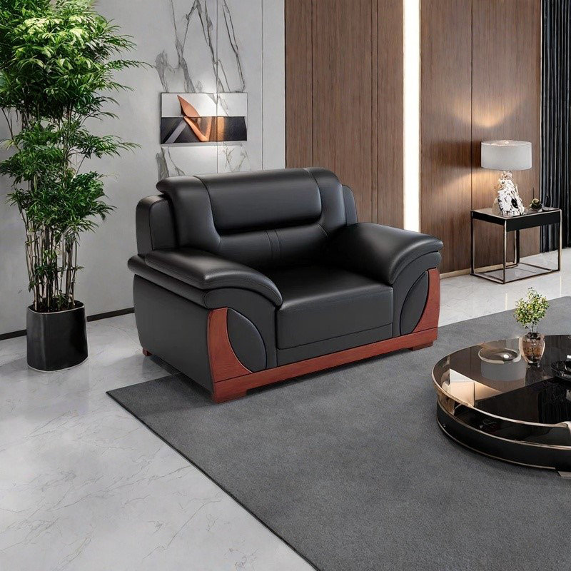 Chaise d'appoint simple, classique, élégante