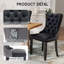 Modern Velvet Dining Chairs Dining Room Chairs Set of 2-2011507110-2011507134