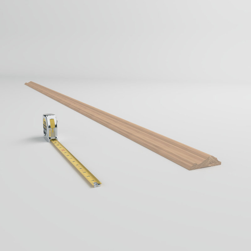 Alder Solid Wood Chair Rail Moulding 96" Length