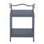 Lugo 45cm W Metal Bedside Table