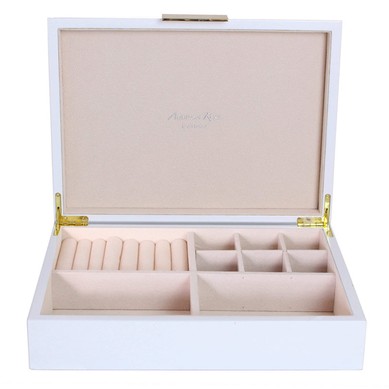 8x11 Jewellery Box, White
