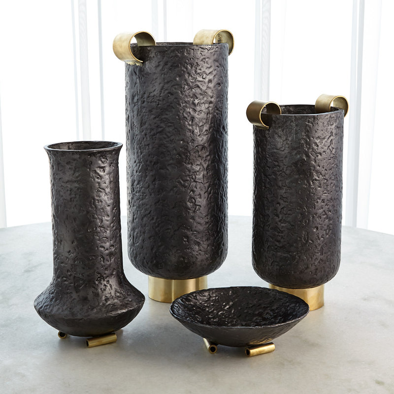 Ferro Urn, 21.25" H x 10" W x 10" D