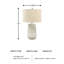 Lampe de table 26,5 "Taraval
