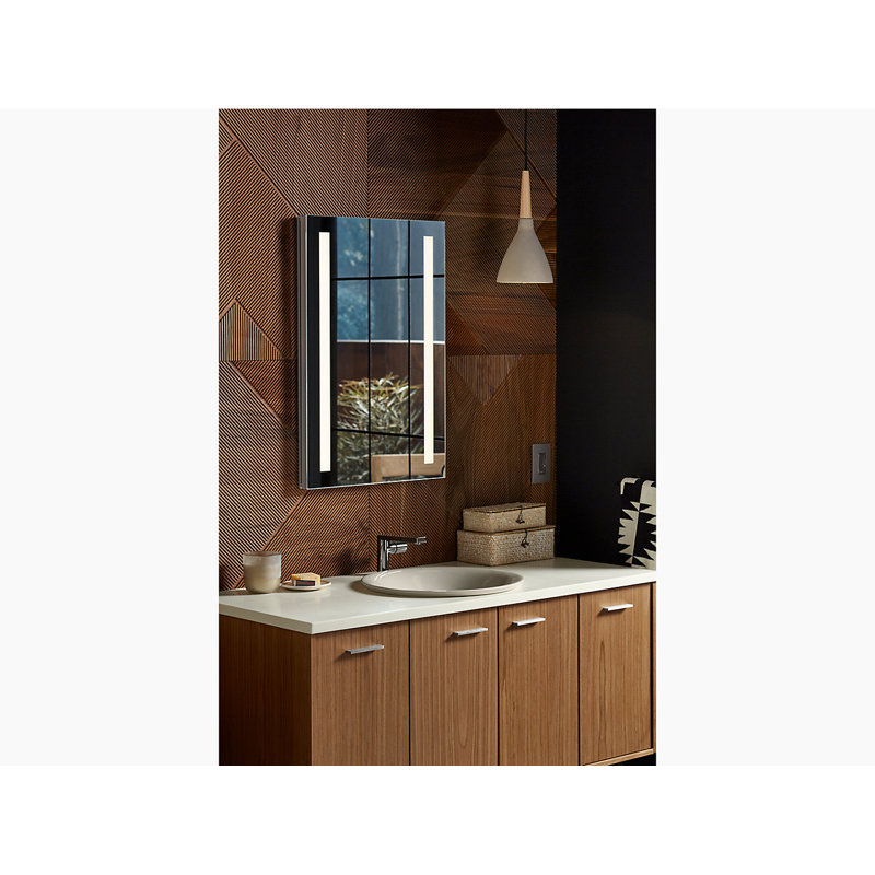 Verdera® TLC Light Mirror Medicine Cabinet, 30" H x 20" W x 5.19" D