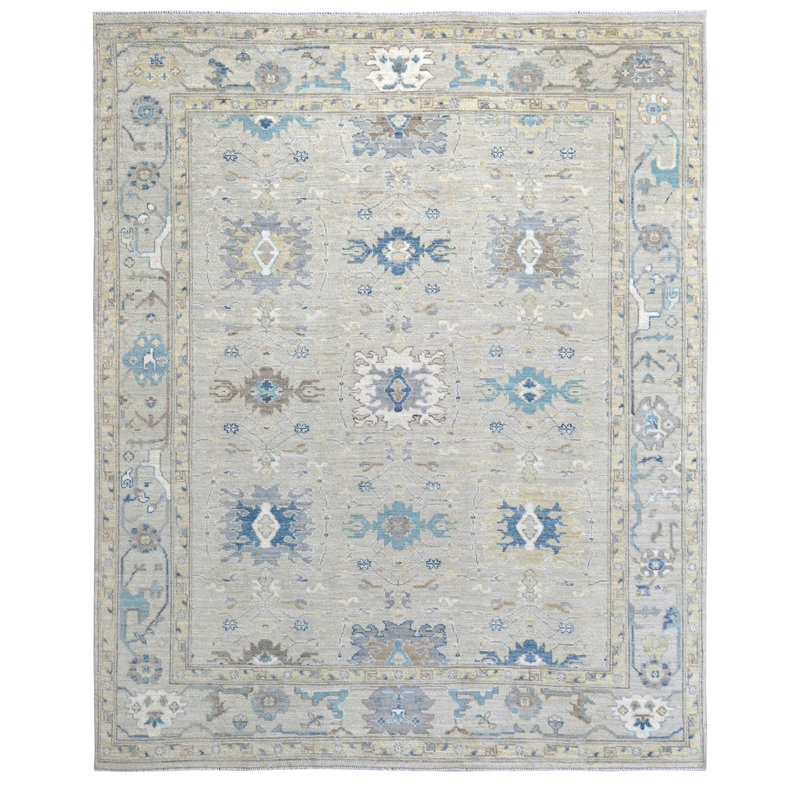 Hand Knotted Wool Oriental Indoor Rug