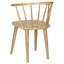 Baek 45cm Solid Spindle Back Arm Chair-94489962