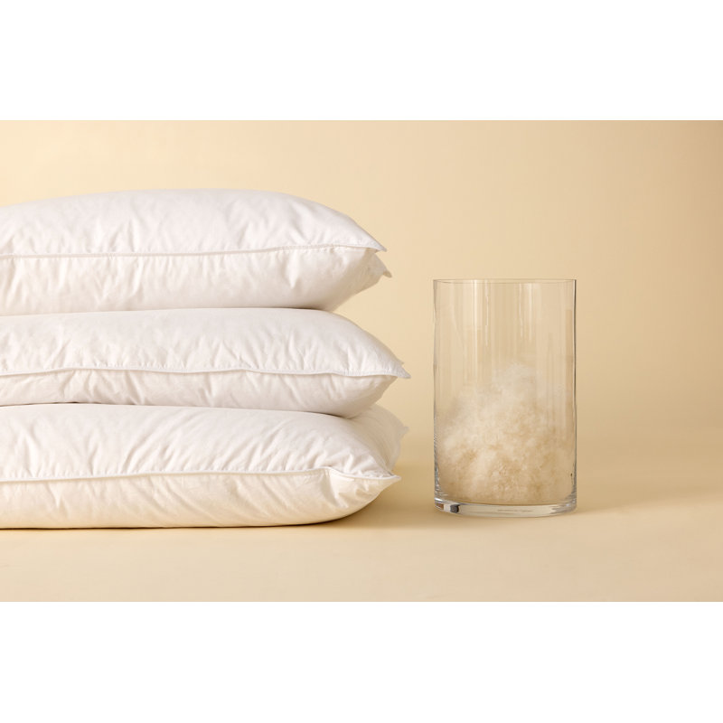 Hungarian Goose Feather Medium Support Pillow