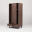 Garde-robe en bois massif de style simple