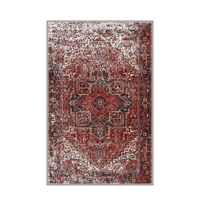 Elegant Hall Carpet, 31.5 x 78.7 inches | 100% Polyester, 0.4 inch Pile Height | Antibacterial, Non-Slip PVC Felt Dot Underside | Machine Washable, Durable Woven Design | Perfect for Entryways & Living Spaces