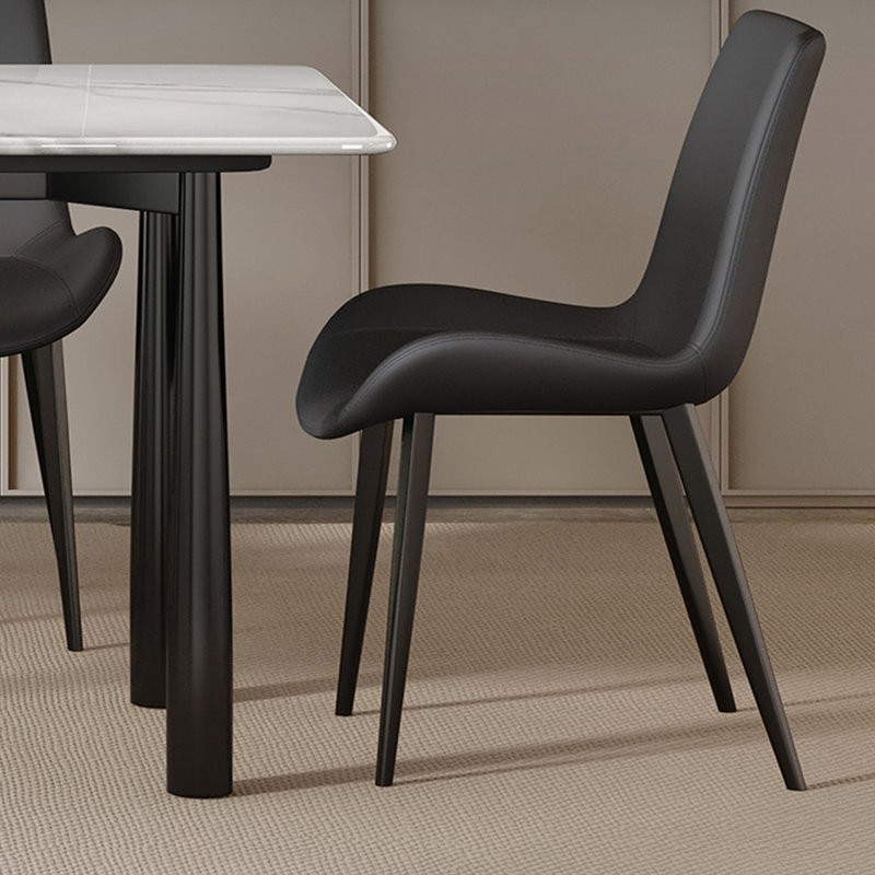 Ensemble de table et chaises Smooth Rock Plate, H 29,52 po x L 62,99 po x l 35,43 po