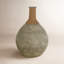 Glacia Transitional Sage, Tan Floor Vase
