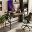 Konigstein Metal Base Computer Desk-1015266136