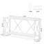 180.1cm Unfinished Solid Wood Top Console Table-1670912198-1670961641