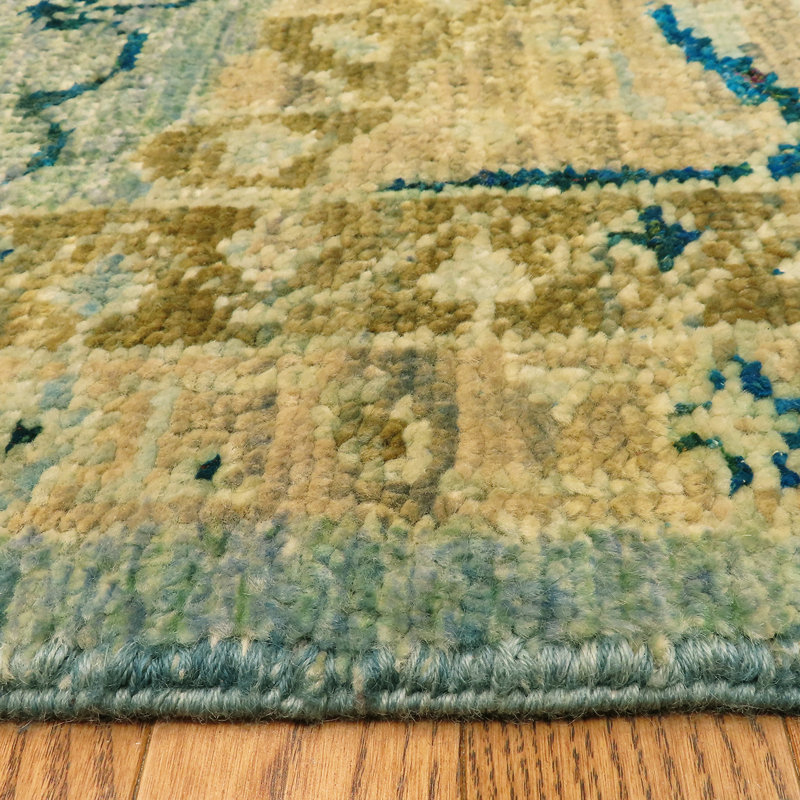 Seville Hand Knotted Area Rug, Rectangle 9' x 12'