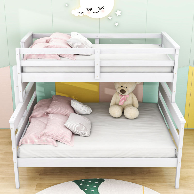 Easthampton Kids Twin XL Over Queen Bunk Bed, White