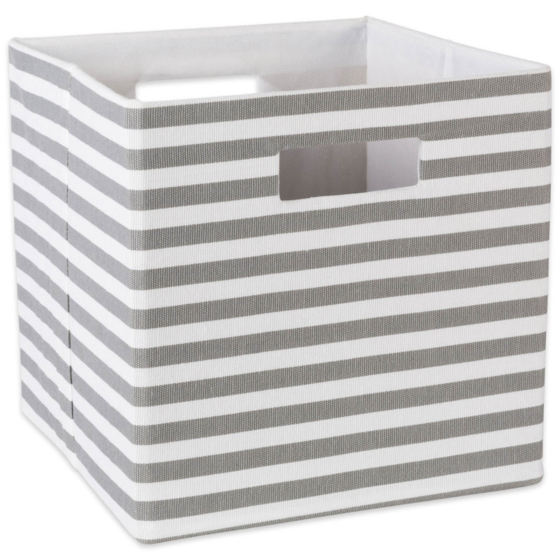 Cube ou bac en tissu Chorleywood, Gris, H 13 po x l 13 po x P 13 po
