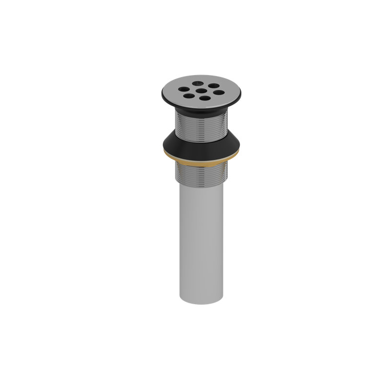 Drain de grillage ouvert Riobel sans trop-plein, Chrome