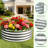 2Pcs Galvanized Raised Stedman Kit,Vegetable Boxes- Metal Flower Box,Large Planter Raised Beds Outdoor Garden For Planting,Fruit-147345671