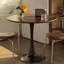 Table basse ronde de salon Mid-Century