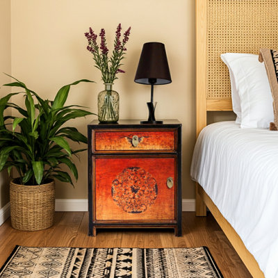 Agner 1 Drawer Bedside Table