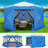 15x15ft Pop Up Gazebo Screen Tent Screen House for Camping, 15x15 Screen Room with Mosquito Netting, Hub Tent Instant Screened Canopy with Carrying Bag and Ground Stakes-106897512
