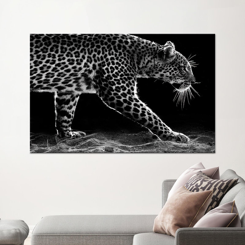Art mural en toile Leopard, 59,1 po H x 82,7 po l