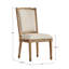 Chaise d'appoint rembourrée ornée Hildemar-1744352759-1644477570