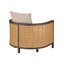 Fauteuil rembourré Celebes