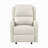 Faux Leather Upholstery Glider Reclining Chair 1Pc Living Room Furniture Comfort Seating Gentle Motion-634823467