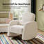 Chaise berçante moderne en polyester Rod-1244569213