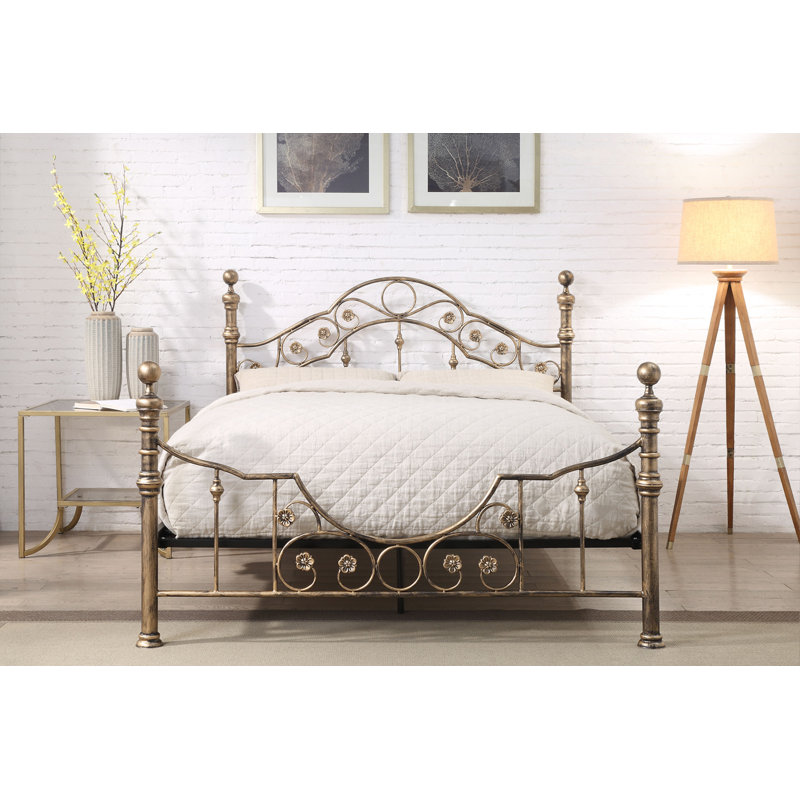 Haiden Bed with Mattress, Kingsize (5'), 19cm King Memory Foam