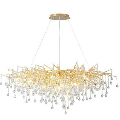 Lustre linéaire moderne à DEL Ezri