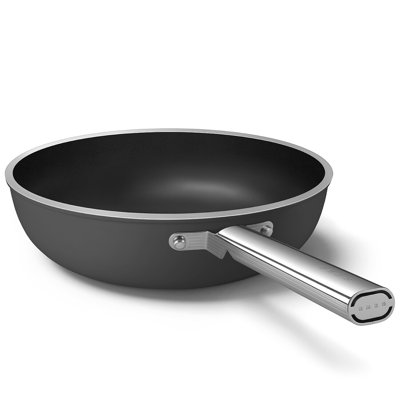 Wok antiadhésif Smeg 30 cm