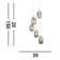 Ruari 5-Light Cluster Chandelier