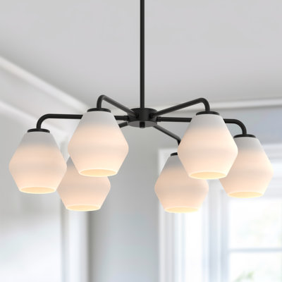 Carrette 6-Light Kichen Island Chandelier