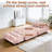 Boneless Folding Sofa Bed,Convertible Sleeper Chair for Adults,Folding Floor Couch with Pillow & Foam Filling for Living Room & Bedro-345528344