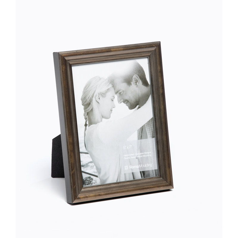 Netherby Wood Picture Frame, 4" x 6", Pewter