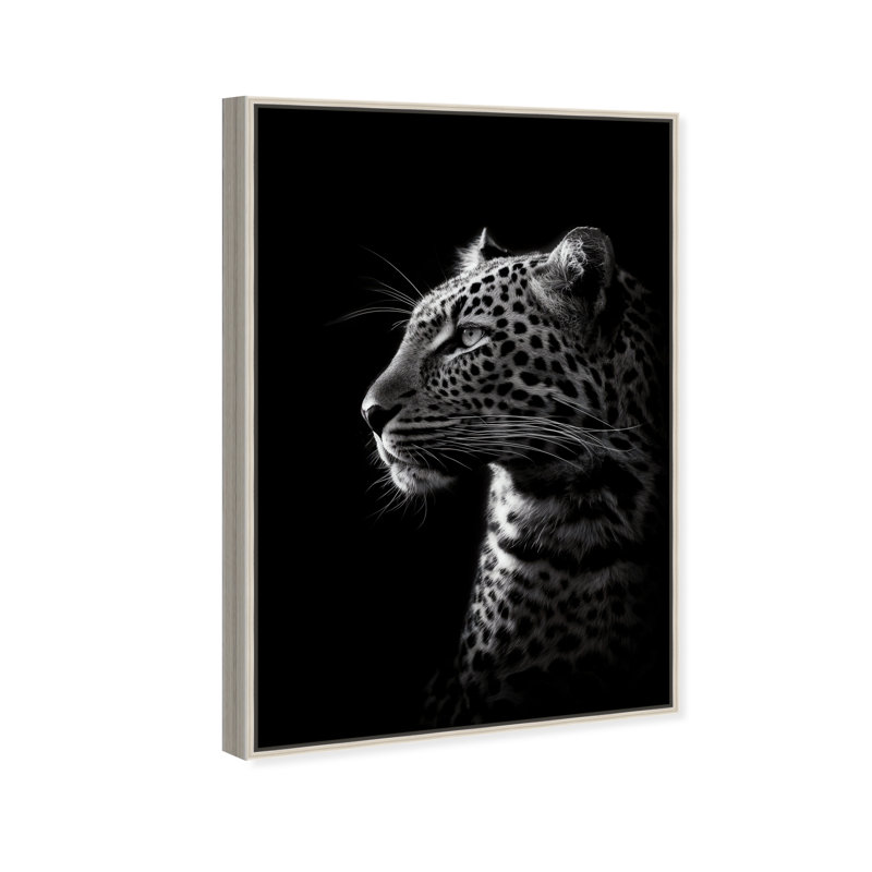 Dark Hunter I Print by Oliver Gal, 16" H x 11" W, Silver Floater Frame