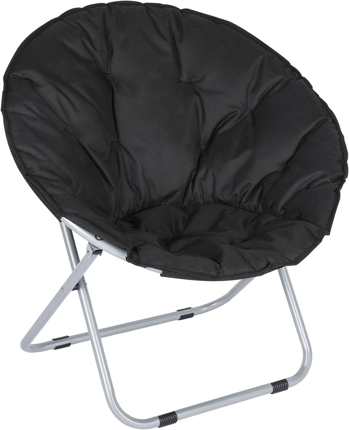 Foldable outlet papasan chair