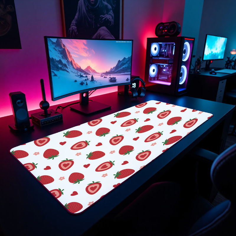 Polyester Desk Pad, 31.5x15.5