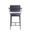 Cargo Gray Fabric & White Finish Counter Height Chair(Only Dining Chairs)-120139122