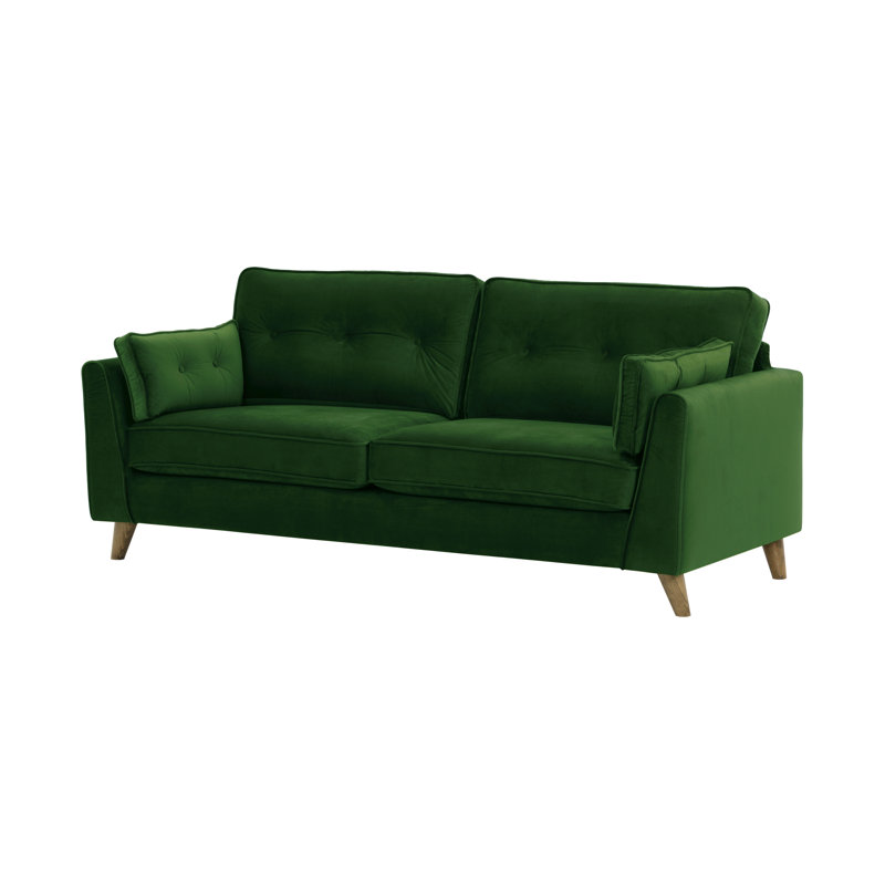 Jett 3 Seater Sofa, Dark Green