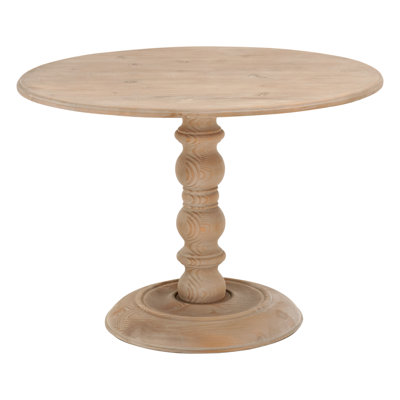 Chelsea Pine Round Solid Wood Dining Table